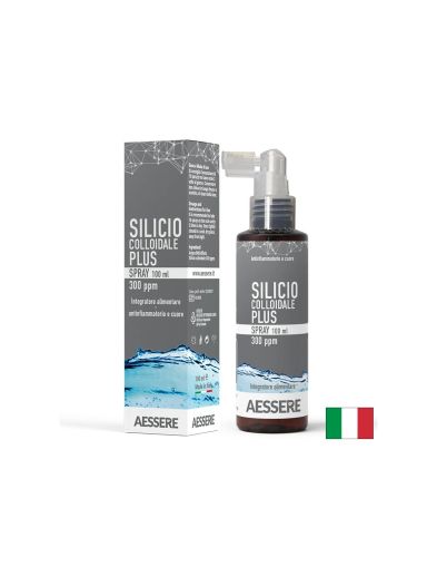 Колоиден силиций 300 ppm – Кожа, коса и съединителна тъкан, ~33 дози, 100 ml спрей