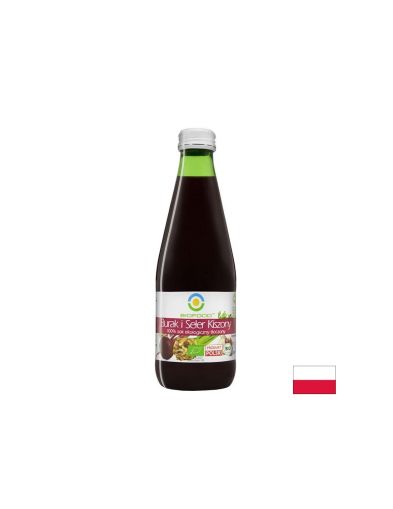 Сок от ферментирало цвекло 70% + целина 28% БИО – Детокс и воден баланс, 300 ml