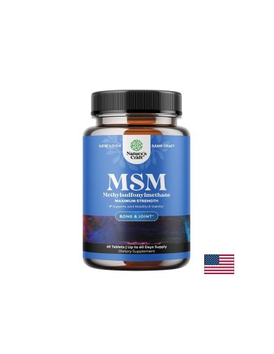 MSM – При болки и скованост в ставите, 1000 mg, 60 таблетки