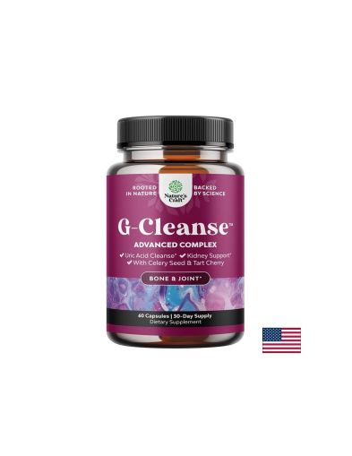 G-Cleans Advanced Complex – При повишена пикочна киселина, 60 капсули