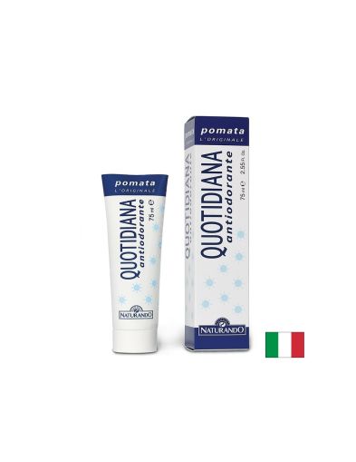 Крем-дезодорант против прекомерно изпотяване с дълготраен ефект, Quotidiana Antiodorante, 75 ml