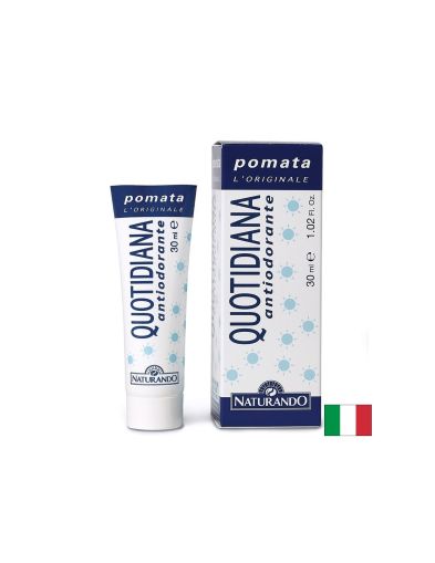 Крем-дезодорант против прекомерно изпотяване с дълготраен ефект, Travel Size, Quotidiana Antiodorante, 30 ml