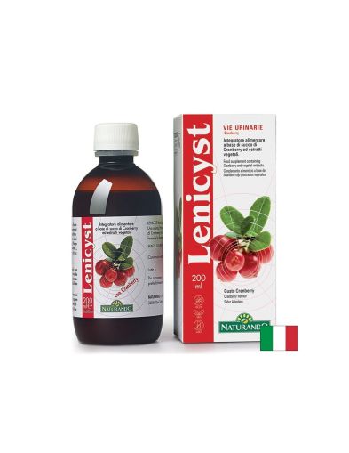 Формула за уринарен комфорт с Червена боровинка 4000 mg и Мечо грозде 400 mg, Lenicys, 200 ml