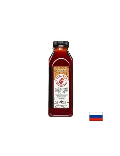 Тайга Еликсир с гъба чага и сибирска ела – Силен имунитет и тонус, 500 ml