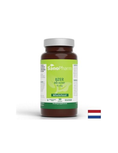 Желязо – Енергия и подкрепа при анемия, 10 mg, 30 капсули