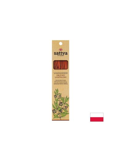 Ароматни пръчици Сандалово дърво за релаксация и спокойна атмосфера – Sandalwood, 15 бр.