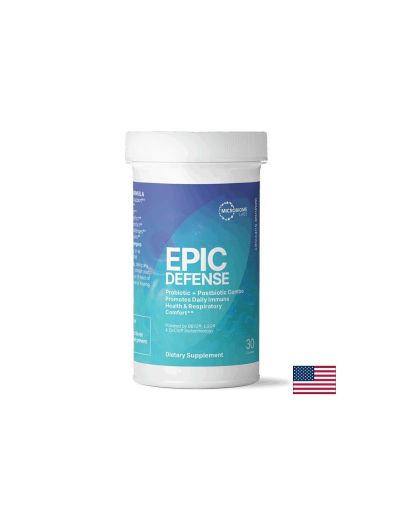Epic Defense – Силен имунитет и защита на дихателните пътища, 30 капсули