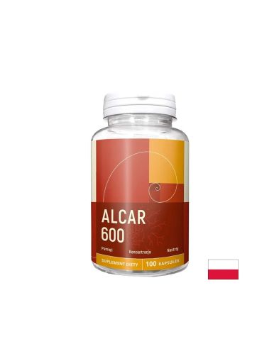 В подкрепа на здравословното отслабване и мозъчната дейност - Ацетил Л-Карнитин, 600 mg  х 100 капсули