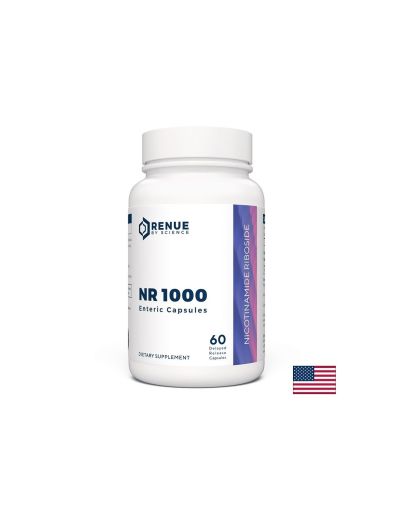 Клетъчно обновяване - Никотинамид рибозид NR1000, 500 mg х 60 капсули със забавено освобождаване