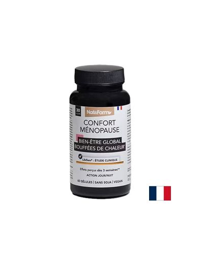 Confort Ménopause – Облекчава симптомите на менопаузата, 600 mg, 60 капсули