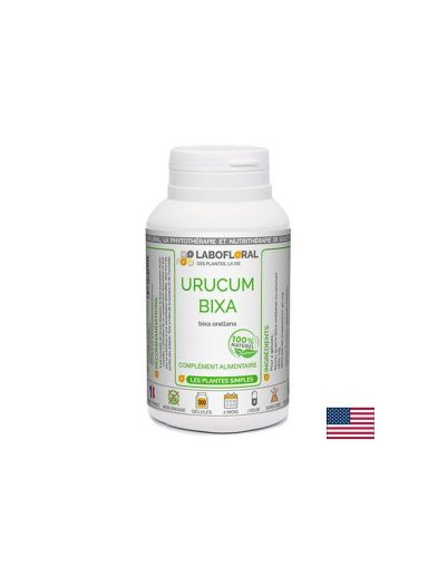 Урукум Бикса (Анато) – Естествен загар и защита на кожата, 415 mg, 500 капсули