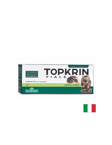 Topkrin Fiale – Ампули против косопад и тънка коса, 12 ампули х 10 ml