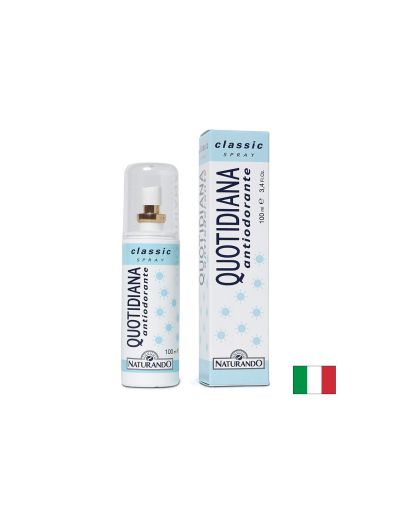 Quotidiana Classic – Дезодорант против изпотяване с градински чай, 100 ml