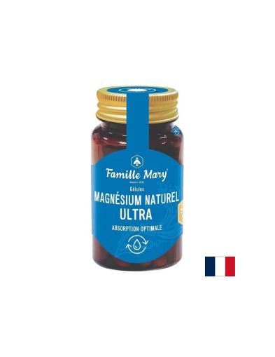 Магнезий Ultra Natural – Мускулна функция и умора, 120 mg, 45 капсули
