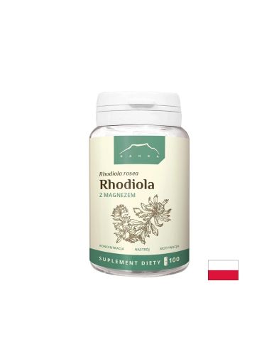 Златен корен 140 mg + магнезий (малат) 61 mg – При стрес, умора и нервно напрежение, 100 капсули