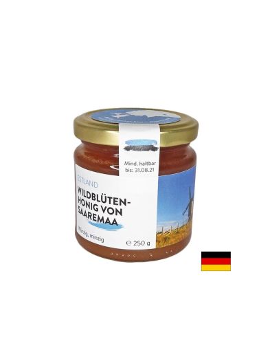 Пчелен цветен мед от диви горски цветя (Саарема, Естония), 250 g