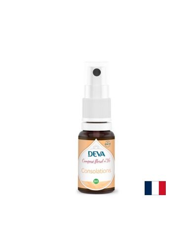 Цветни есенции Deva №16 (жасмин, глог и ангелика), спрей, 15 ml