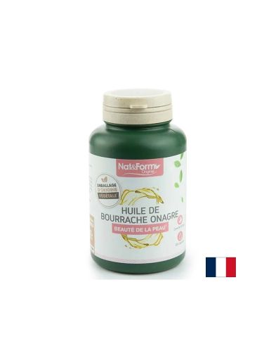 Масло от пореч и вечерна иглика с витамин E - Грижа за кожата, 250 mg + 250 mg, 200 капсули