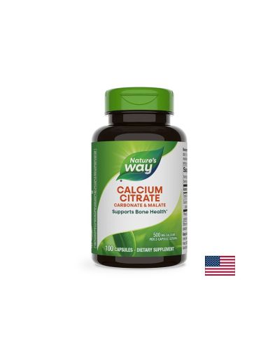 Calcium Citrate/ Калций (цитрат) 250 mg х 100 капсули Nature’s Way