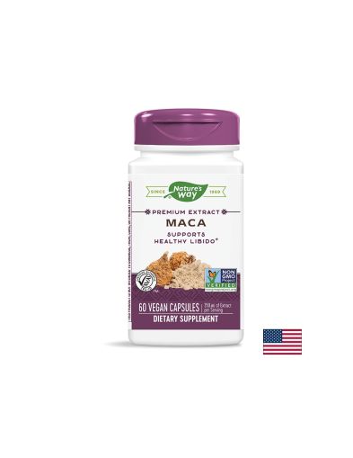 Maca - Мака 350 mg, 60 капсули Nature’s Way