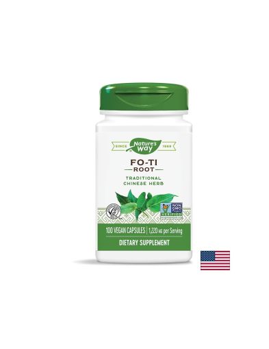 Fo-Ti Root/ Фо-Ти (корен) 610 mg x 100 капсули Nature’s Way