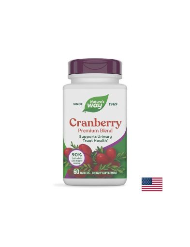 Cranberry/ Червена боровинка 400 mg х 60 таблетки Nature’s Way