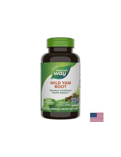 Wild Yam Root/ Див Ям (корен) 425 mg x 180 капсули Nature’s Way