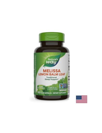 Melissa Lemon Balm Leaf/ Маточина (лист) 500 mg х 100 капсули Nature’s Way