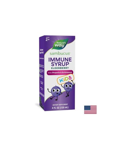 Sambucus Imunne Syrup for Kids/ Самбукус Immune сироп за деца х 120 ml Nature’s Way