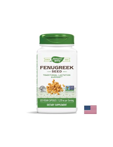 Fenugreek Seed / Сминдух (семена) 610 mg х 320 капсули Nature’s Way