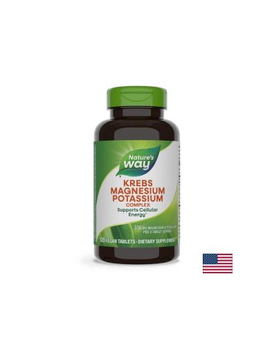 Krebs Magnesium Potassium Complex/ Магнезий и Калий (Биоактивен минерален комплекс) x 120 таблетки