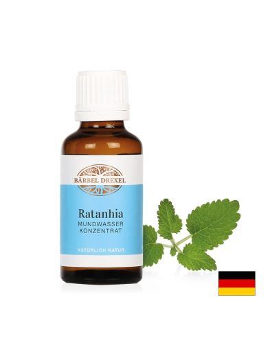 Ratanhia Mundwasser Konzentrat / За свеж дъх - вода за уста / концентрат, 30 ml Bärbel Drexel