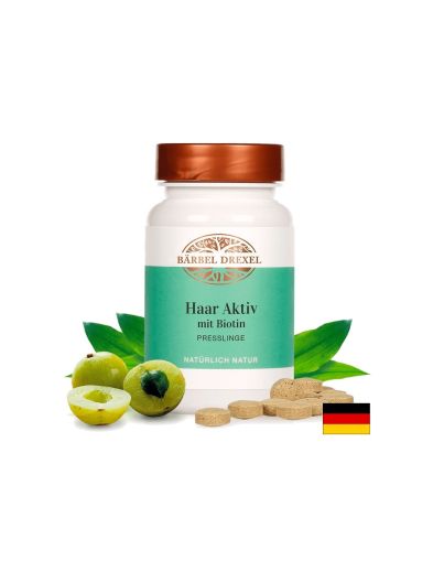 Haar Aktiv mit Biotin / Формула за здрава коса с биотин от киноа, 125 таблетки Bärbel Drexel