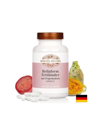 Bellaform Fettbinder mit Feigenkaktus/ При затлъстяване и наднормено тегло, 120 капсули Bärbel Drexel