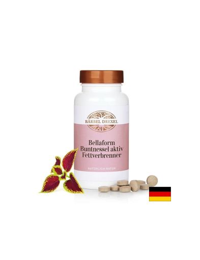 Bellaform Buntnessel aktiv Fettverbrenner/ Фетбърнър за фин силует, 120 таблетки Bärbel Drexel