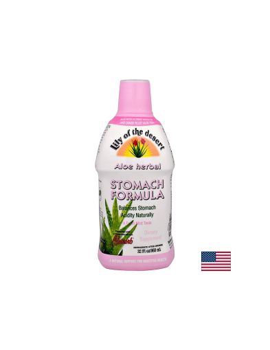 Алое формула срещу киселини в стомаха - Aloe Herbal Stomach Formula, 960 ml
