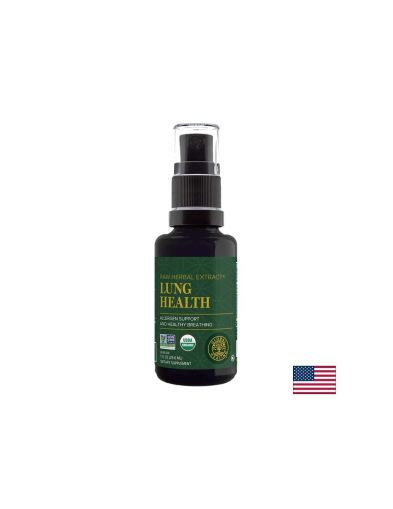 Lung Health / Билкова смес за дихателната система / Спрей за уста, 29.6 ml Global Healing