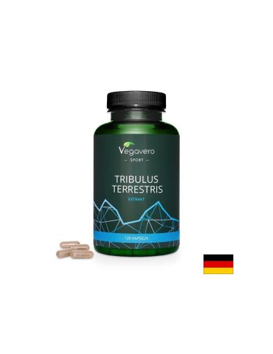 Tribulus Terrestris/ Трибулус Терестрис (Бабини зъби), 120 капсули, 100% Vegan Vegavero