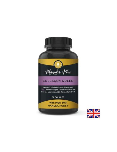 Бюти формула за коса, кожа и нокти - С мед от манука, колаген и хиалуронова киселина, 30 капсули