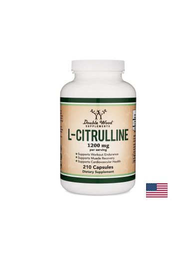 L-citrulline/ Л-цитрулин, 210 капсули Double Wood