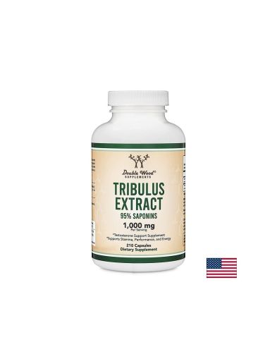 Tribulus Extract/ Трибулус / Бабини зъби Екстракт, 210 капсули Double Wood