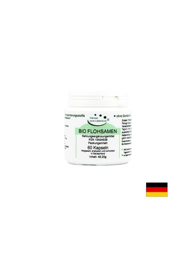 BIO Flohsamen / Био псилиум (хуск), 60 капсули El Compra