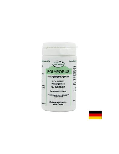 Polyporus / Сенниковиден полипорус, 60 капсули El Compra