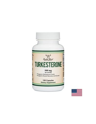 Turkesteron/ Туркестерон, 500 mg, 120 капсули Double Wood