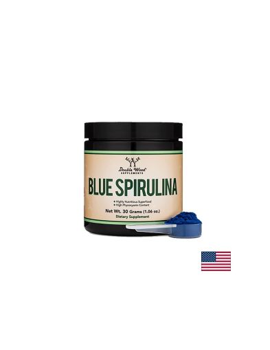 Blue spirulina/ Синя спирулина/ Прах, 30 g Double Wood