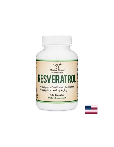 Resveratrol/ Ресвератрол, 120 капсули Double Wood