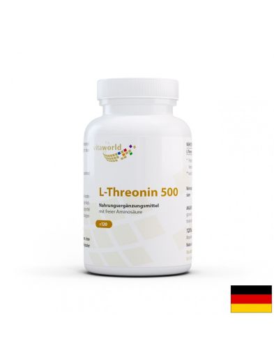 L-Threonin / Л-Треонин 500 mg, 120 капсули