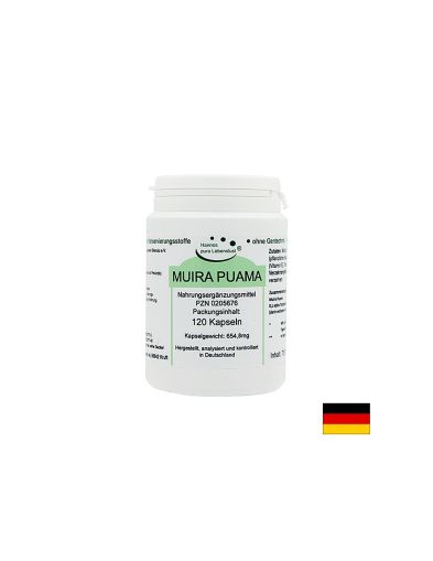 Muira Puama - Муира Пуама (Естествен афродизиак), 120 капсули El Compra