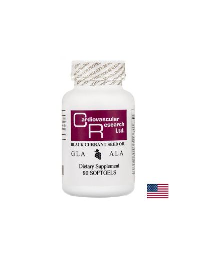 Black Currant Seed Oil - Масло от семена на касис, 90 софтгел капсули Ecological Formulas