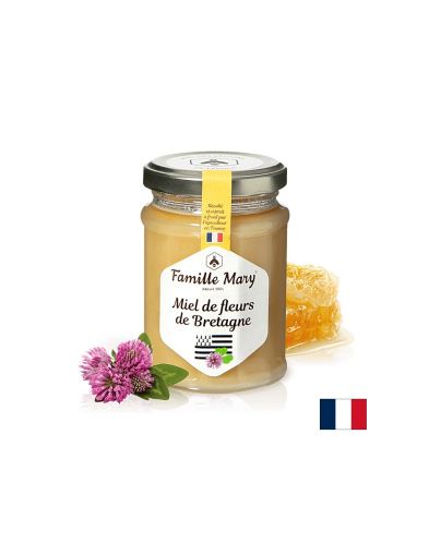 Цветен мед от Бретан, Франция - Miel de fleurs de Bretagne, 230 g